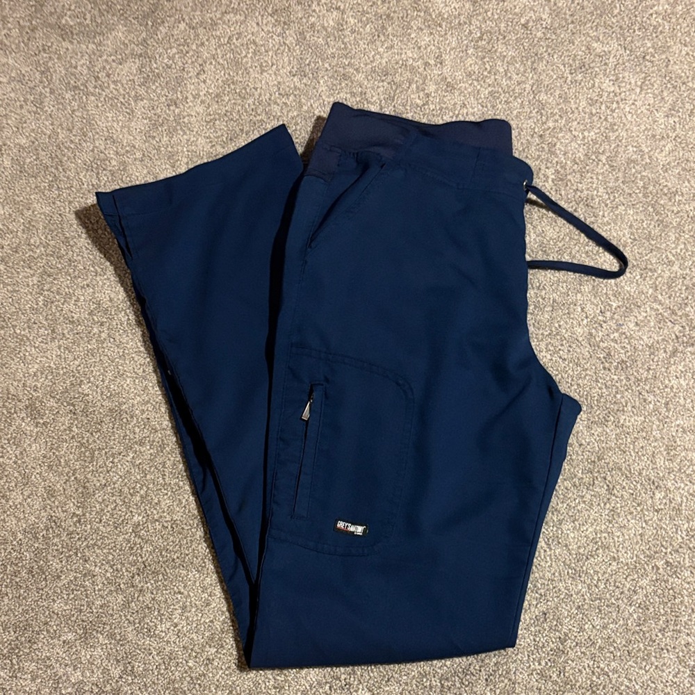 Women’s Grey's Anatomy Mia 6 pocket Navy Scrub Pants